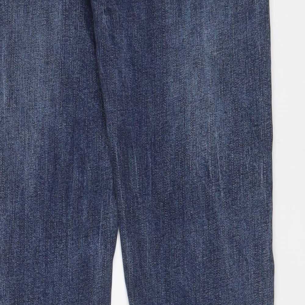 Always Jeans Womens Blue Cotton Skinny Jeans Size 30 in L30 in Regular Zip