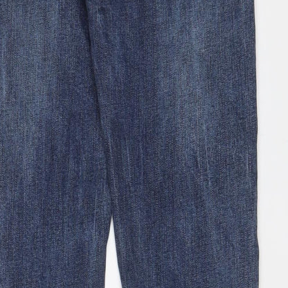 Always Jeans Womens Blue Cotton Skinny Jeans Size 30 in L30 in Regular Zip