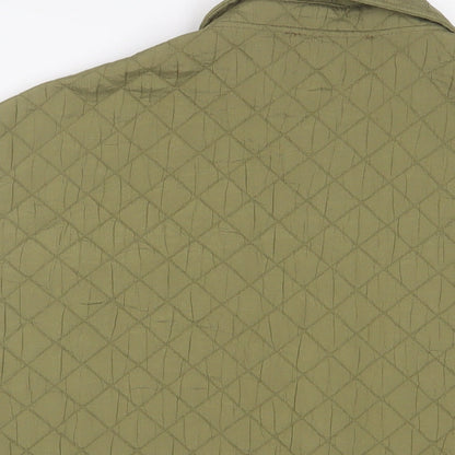 Womens UK Size S Zara Green Gilet
