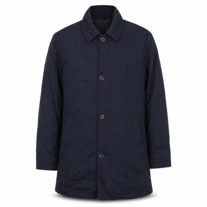 (un) bias Mens Blue Jacket Coat Size S Zip - Pockets