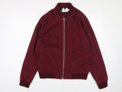 Mens UK Size M Topman Red Jacket