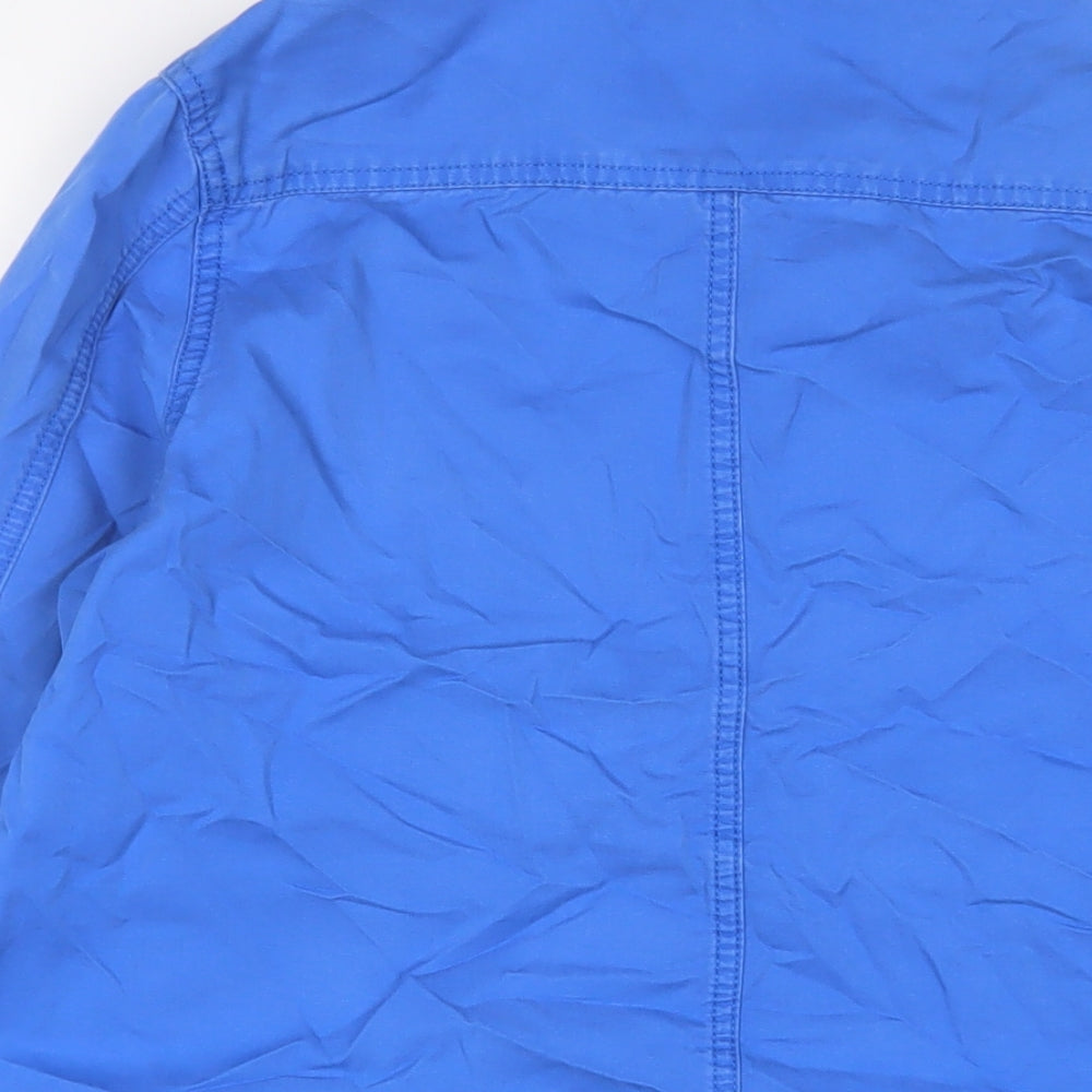 Crew Clothing Womens Blue Jacket Size 12 Button