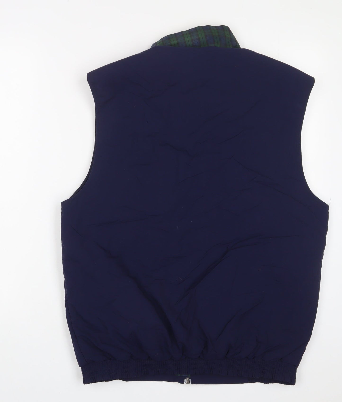 Mens UK Size S Marks and Spencer Blue Gilet