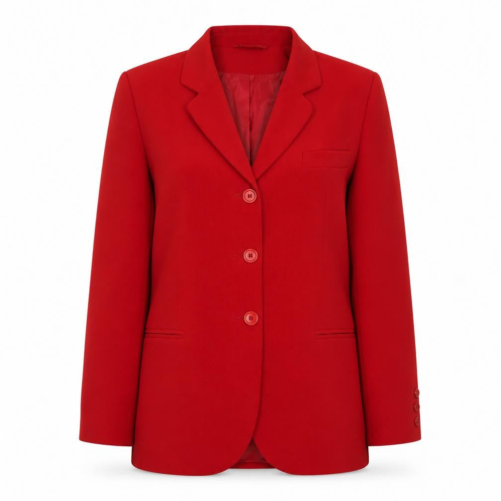 Womens UK Size 14 C&A Red Jacket