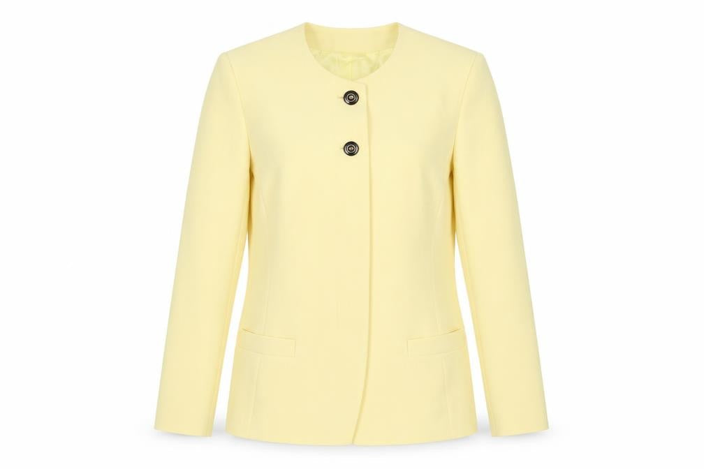 Womens UK Size 10 LUCIA Yellow Jacket