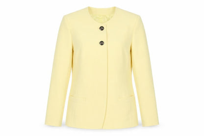 Womens UK Size 10 LUCIA Yellow Jacket