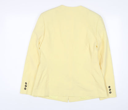 Womens UK Size 10 LUCIA Yellow Jacket