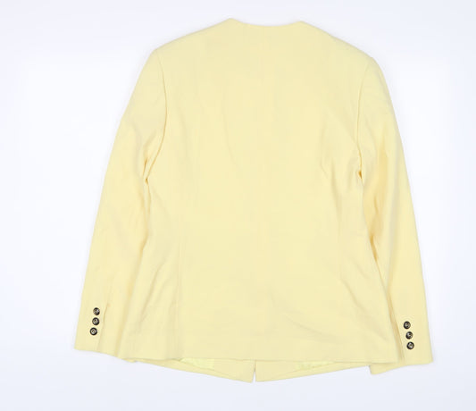 Womens UK Size 10 LUCIA Yellow Jacket