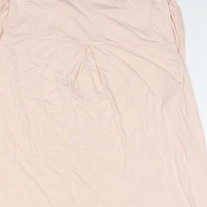 Womens UK Size 14 Dorothy Perkins Beige Basic Tank