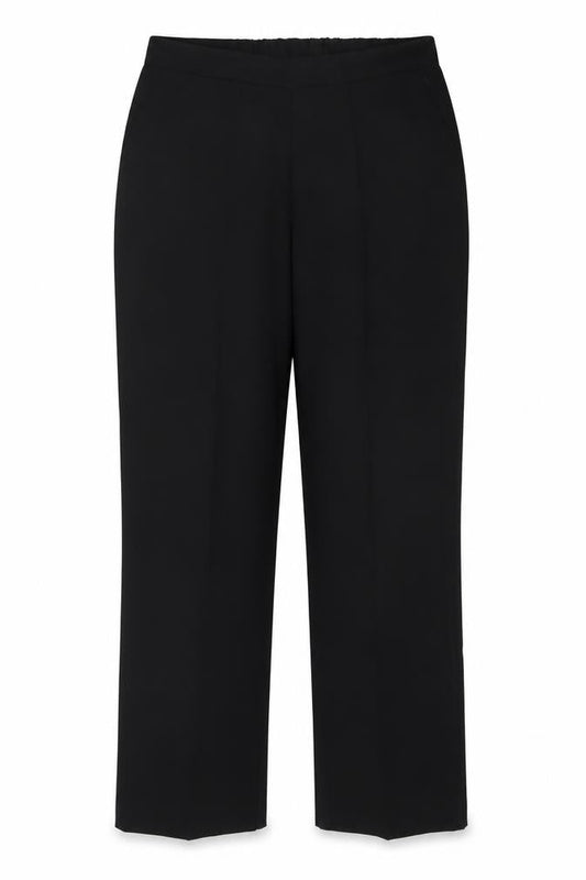 Womens UK Size 14 Bonmarché Regular Fit  Black Trousers