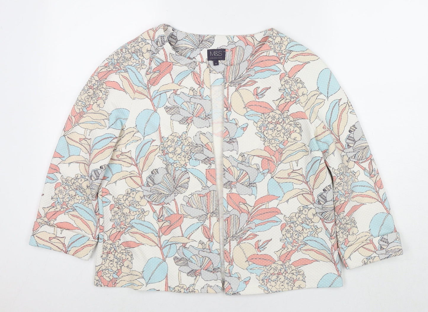 Womens UK Size 12 Marks and Spencer Multicoloured Jacket