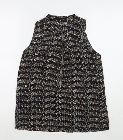 Womens UK Size XS The Kooples Black Basic Tank