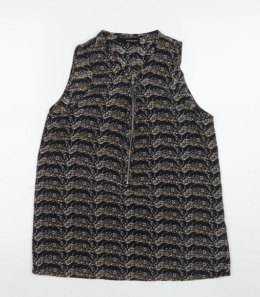 Womens UK Size XS The Kooples Black Basic Tank