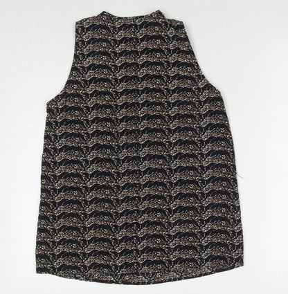 Womens UK Size XS The Kooples Black Basic Tank