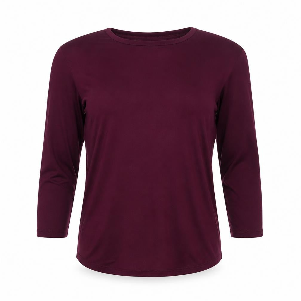 Womens UK Size 8 Marks and Spencer Purple Jersey T-Shirt