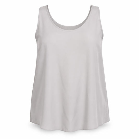 Womens UK Size 18 Arcadia Grey Basic Tank