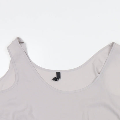 Womens UK Size 18 Arcadia Grey Basic Tank