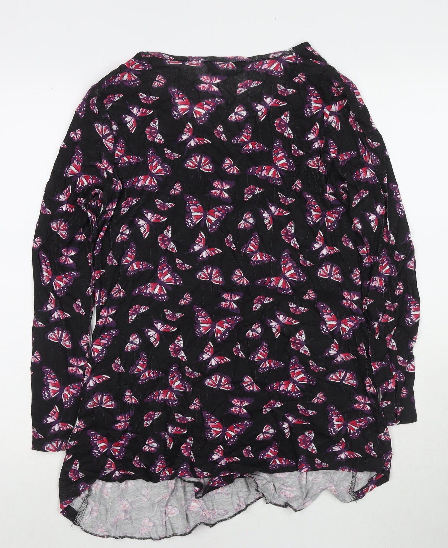 Womens UK Size 14 Be You Black Cape Jumper