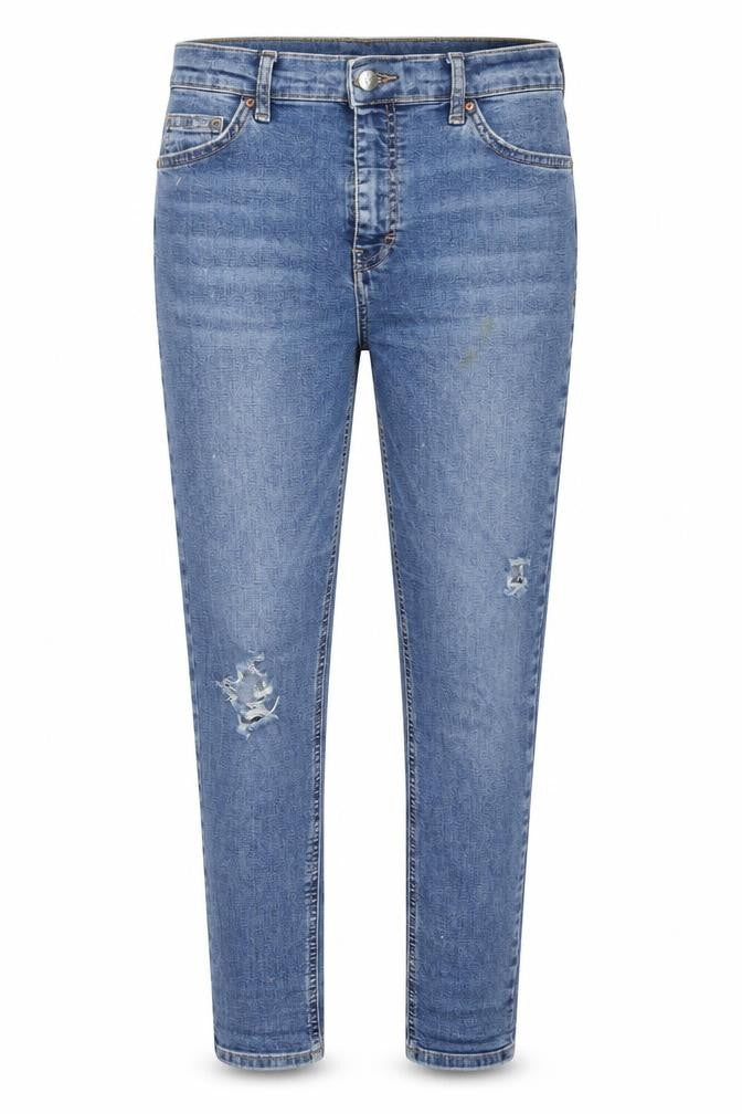 Womens UK Size 30 Topshop Regular Fit Skinny Blue Jeans