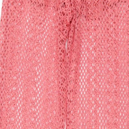 Womens UK Size S Zara Regular Fit  Pink Trousers
