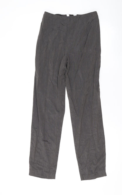 Womens UK Size 8 Wallis Regular Fit  Grey Trousers