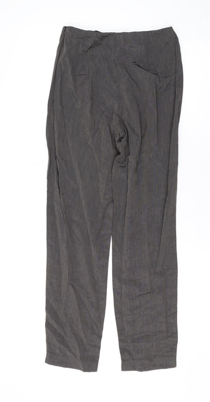 Womens UK Size 8 Wallis Regular Fit  Grey Trousers