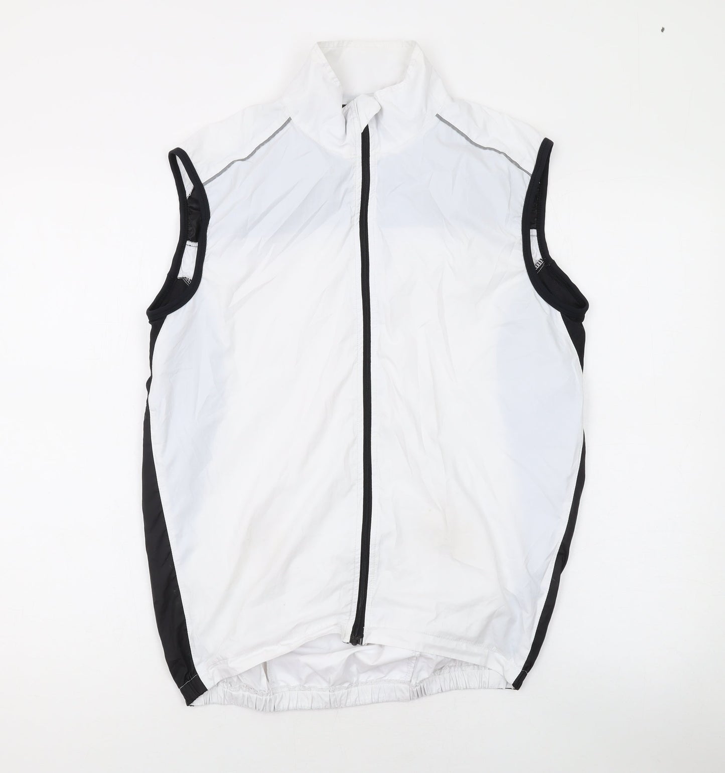 Mens UK Size M FDX White Gilet