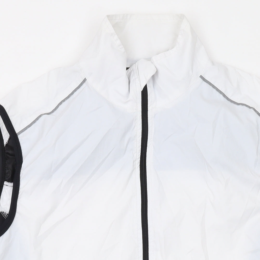 Mens UK Size M FDX White Gilet
