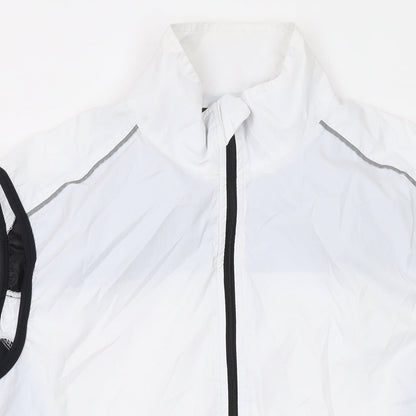 Mens UK Size M FDX White Gilet