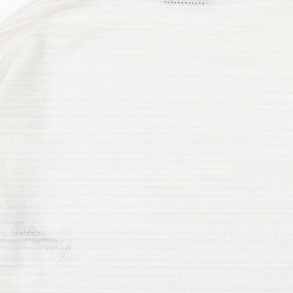 Womens UK Size 8 Marks and Spencer White Pullover Jumper