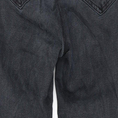 Womens UK Size 12 Stradivarius Regular Fit Skinny Grey Jeans
