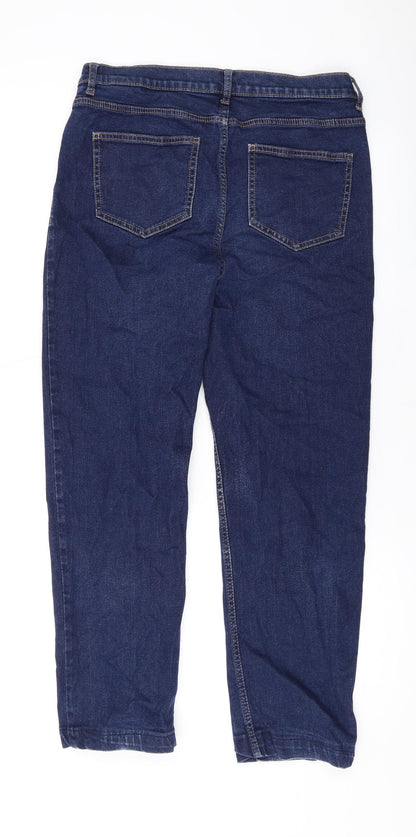 Womens UK Size 12 Marks and Spencer Regular Fit Skinny Blue Jeans