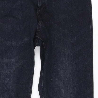 Mens UK Size 28 in Topman Regular Fit Skinny Blue Jeans