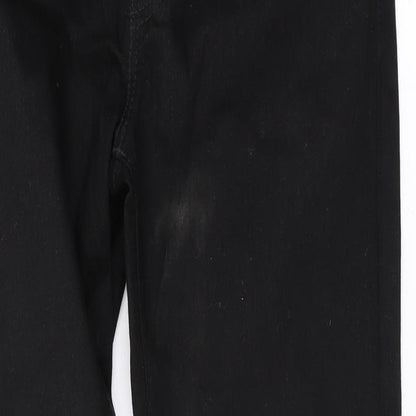 Levi's Mens Black Cotton Skinny Jeans Size 29 in L30 in Regular Zip