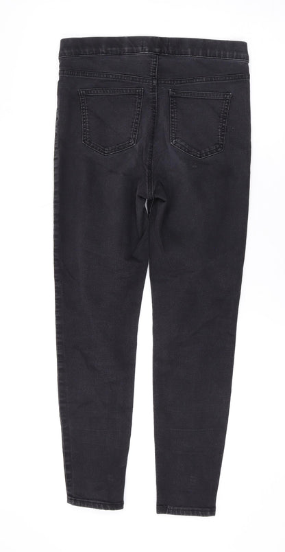 Womens UK Size 10 Marks and Spencer Regular Fit Jegging Grey Jeans