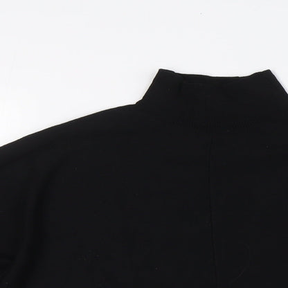 Womens UK Size XS H&M Black Pullover Jumper