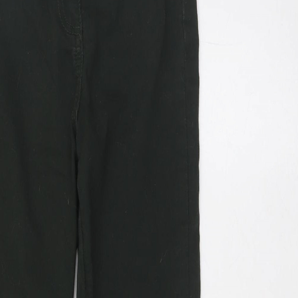 Denim & Co. Womens Green Cotton Skinny Jeans Size 6 L29 in Regular Zip