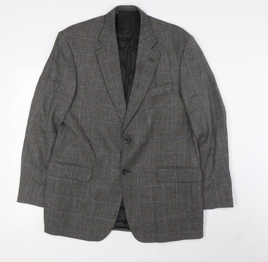Mens UK Size 40 Marks and Spencer Regular Grey Suit Jacket