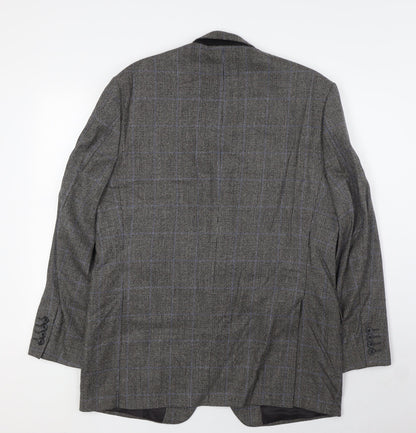 Mens UK Size 40 Marks and Spencer Regular Grey Suit Jacket