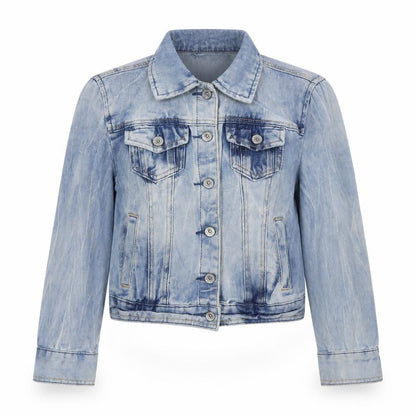 Womens UK Size 8 Denim & Co. Blue Jacket