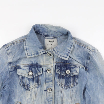 Womens UK Size 8 Denim & Co. Blue Jacket