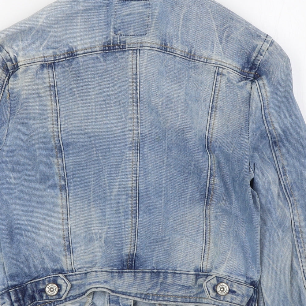 Womens UK Size 8 Denim & Co. Blue Jacket