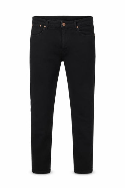 Mens UK Size 38 in 526 Extra-Slim Fit Skinny Black Jeans