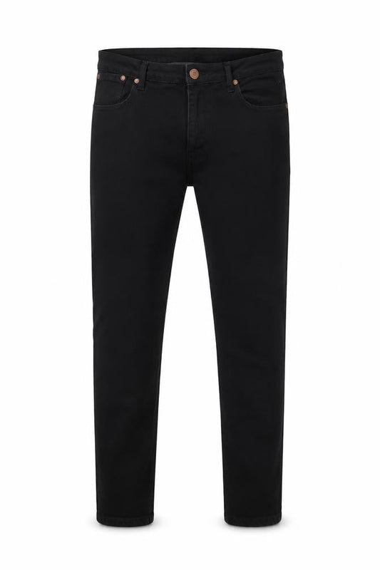 Mens UK Size 38 in 526 Extra-Slim Fit Skinny Black Jeans