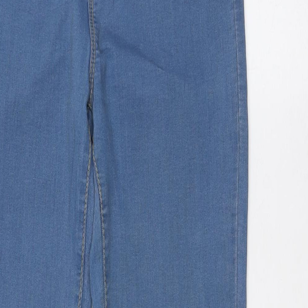 Demin Co Womens Black Cotton Skinny Jeans Size 8 L29 in Regular Zip