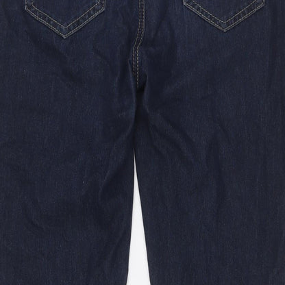 Denim & Co. Womens Blue Cotton Skinny Jeans Size 10 L32 in Regular Zip