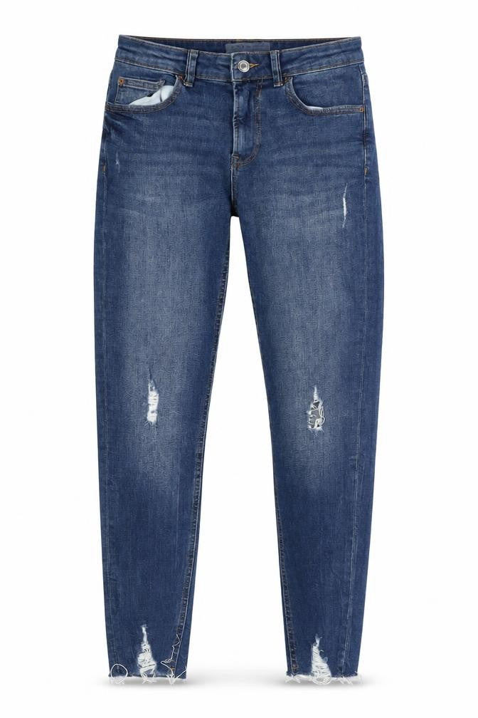 Womens UK Size 10 Denim & Co. Regular Fit Skinny Blue Jeans