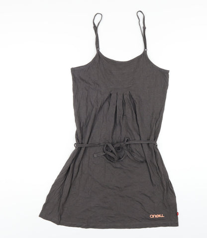 O'Neill Womens Grey Cotton A-Line Size M Round Neck Pullover