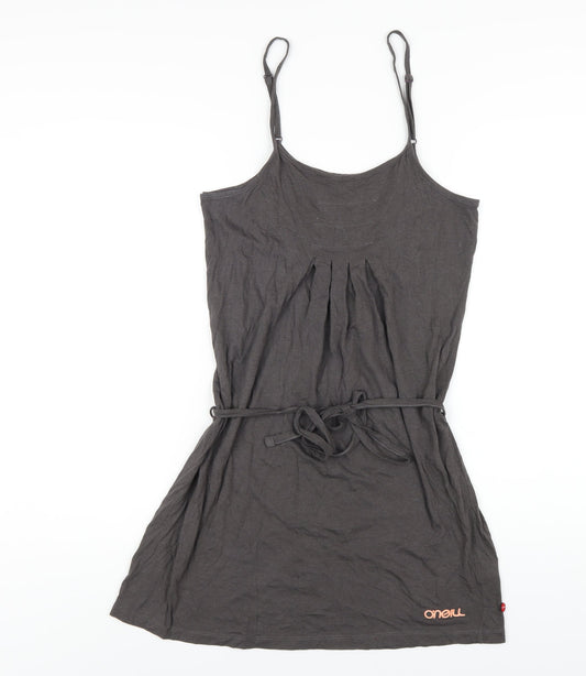 O'Neill Womens Grey Cotton A-Line Size M Round Neck Pullover