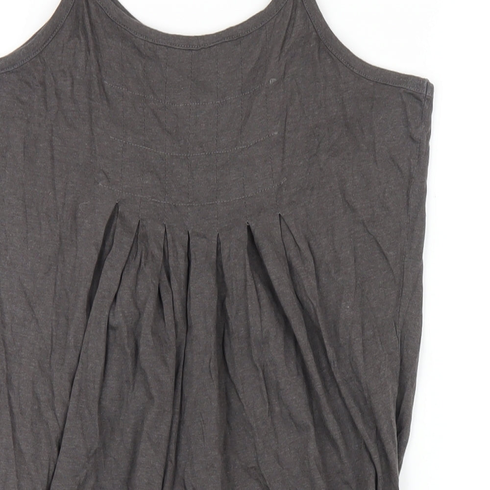 O'Neill Womens Grey Cotton A-Line Size M Round Neck Pullover